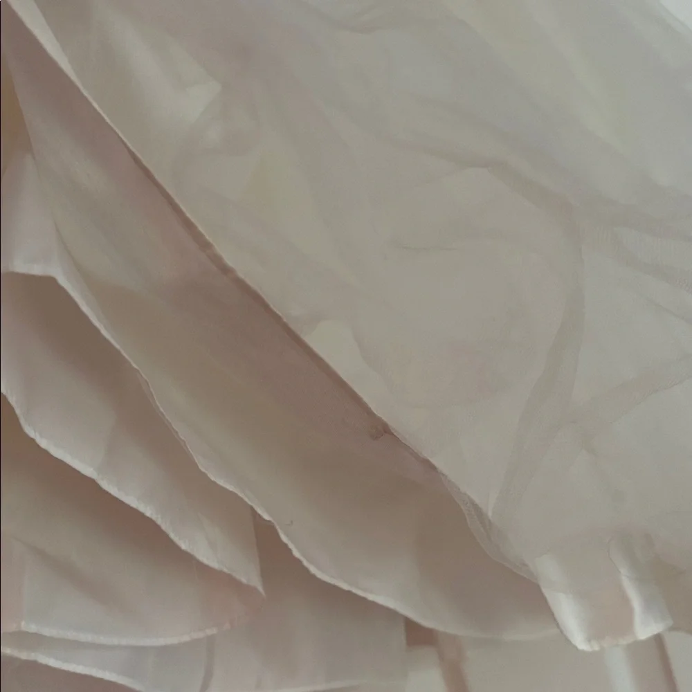 David’s Bridal Flower Girl Dress Ivory Size 4T - Picture 3 of 7